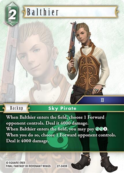 Image for Balthier (27-049R) (Journey of Discovery) - Final Fantasy TCG