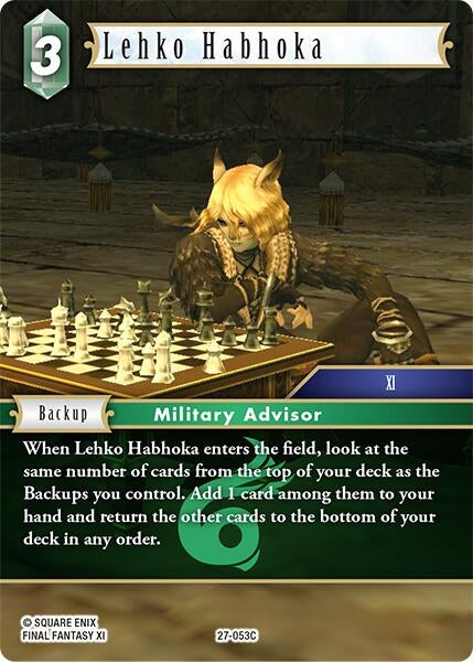 Image for Lehko Habhoka (27-053C) (Journey of Discovery) - Final Fantasy TCG