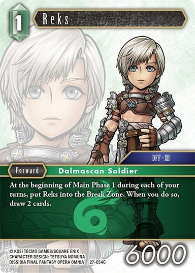 Image for Reks (27-054C) (Journey of Discovery) - Final Fantasy TCG