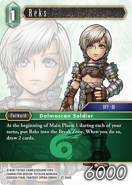 Image for Reks (27-054C) (Journey of Discovery) - Final Fantasy TCG