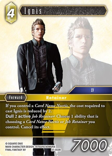 Image for Ignis (27-055R) (Journey of Discovery) - Final Fantasy TCG