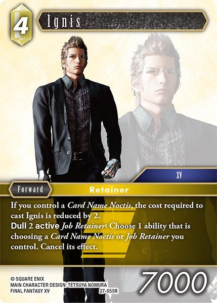 Image for Ignis (27-055R) (Journey of Discovery) - Final Fantasy TCG