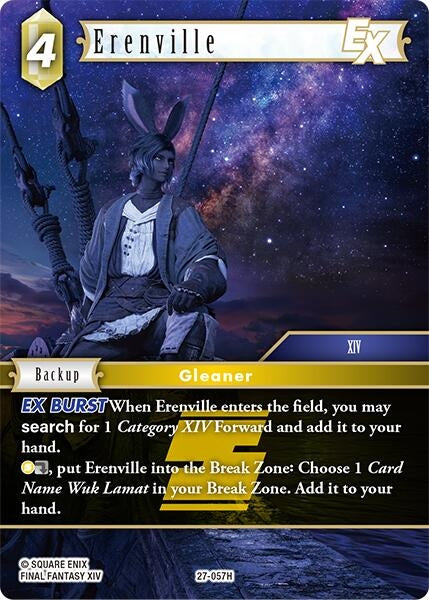 Image for Erenville EX (27-057H) (Journey of Discovery) - Final Fantasy TCG