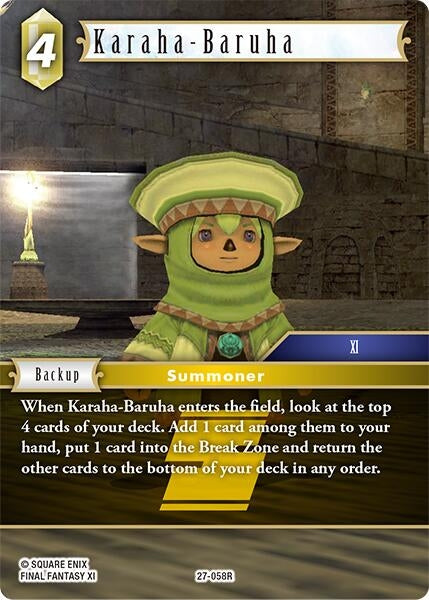 Image for Karaha-Baruha (27-058R) (Journey of Discovery) - Final Fantasy TCG