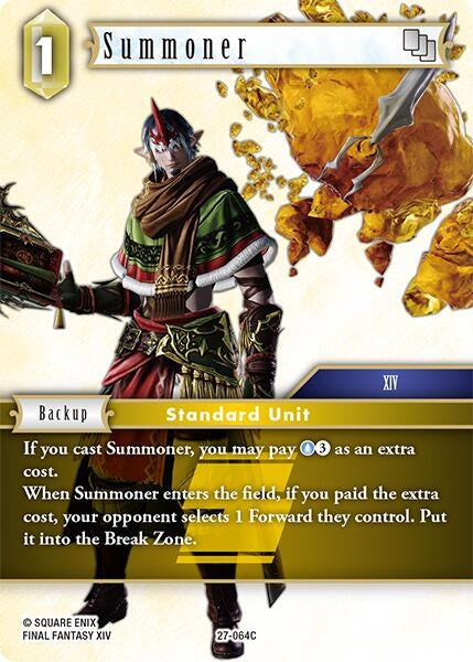 Image for Summoner (27-064C) (Journey of Discovery) - Final Fantasy TCG