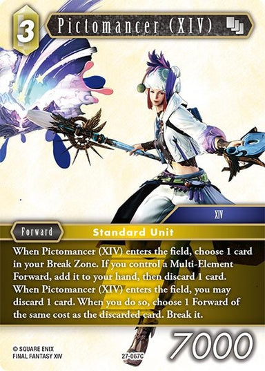 Image for Pictomancer (XIV) (27-067C) (Journey of Discovery) - Final Fantasy TCG