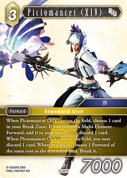 Image for Pictomancer (XIV) (27-067C) (Journey of Discovery) - Final Fantasy TCG