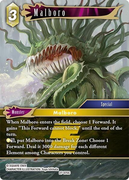 Image for Malboro (27-070C) (Journey of Discovery) - Final Fantasy TCG