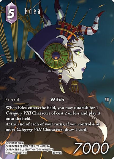 Image for Edea (Full Art) (27-075L) (Journey of Discovery) - Final Fantasy TCG