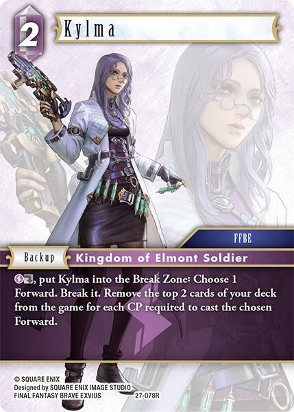 Image for Kylma (27-078R) (Journey of Discovery) - Final Fantasy TCG