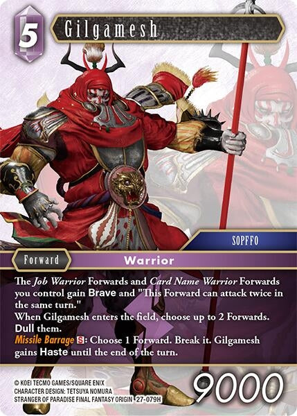 Image for Gilgamesh (27-079H) (Journey of Discovery) - Final Fantasy TCG