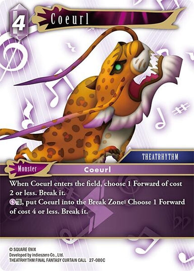 Image for Coeurl (27-080C) (Journey of Discovery) - Final Fantasy TCG