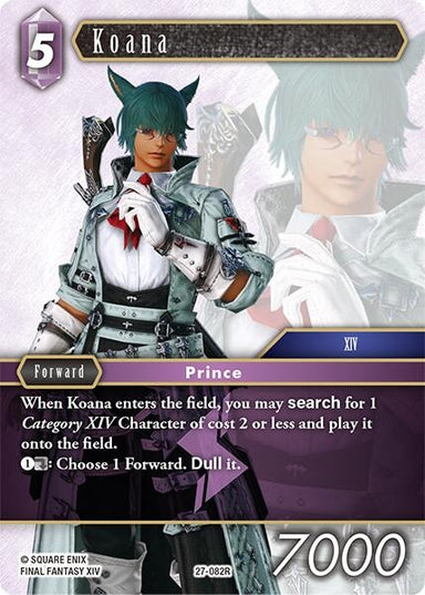 Image for Koana (27-082R) (Journey of Discovery) - Final Fantasy TCG