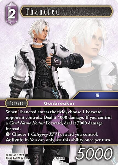 Image for Thancred (27-084R) (Journey of Discovery) - Final Fantasy TCG