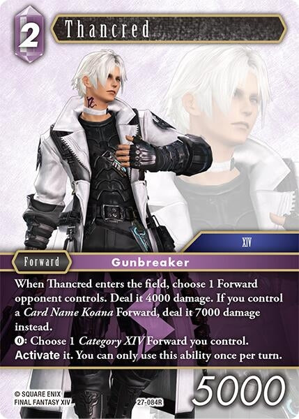 Image for Thancred (27-084R) (Journey of Discovery) - Final Fantasy TCG