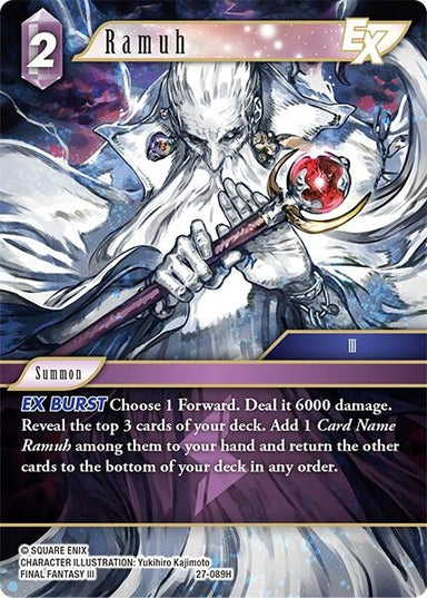 Image for Ramuh EX (27-089H) (Journey of Discovery) - Final Fantasy TCG