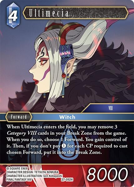 Image for Ultimecia (27-092H) (Journey of Discovery) - Final Fantasy TCG