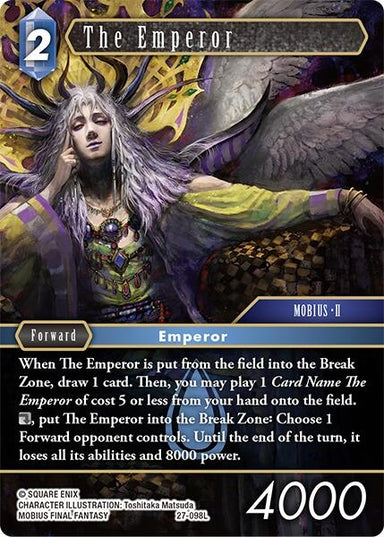 Image for The Emperor (27-098L) (Journey of Discovery) - Final Fantasy TCG