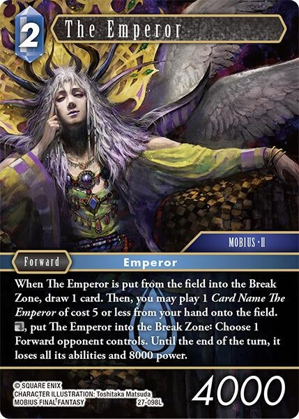 Image for The Emperor (27-098L) (Journey of Discovery) - Final Fantasy TCG