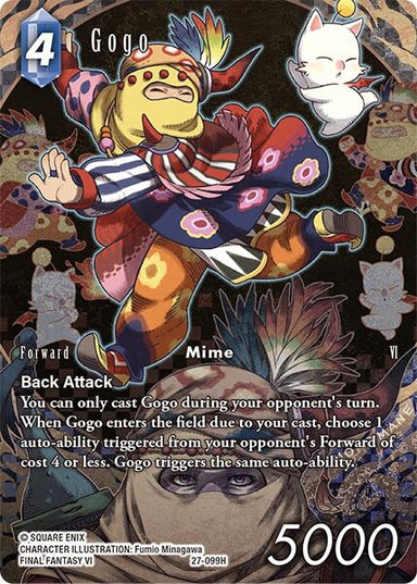 Image for Gogo (Full Art) (27-099H) (Journey of Discovery) - Final Fantasy TCG