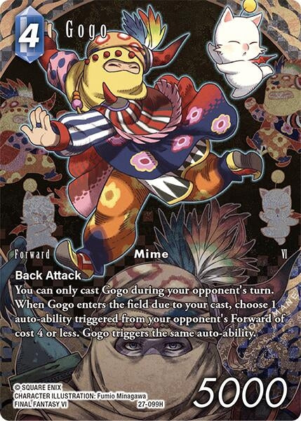 Image for Gogo (Full Art) (27-099H) (Journey of Discovery) - Final Fantasy TCG