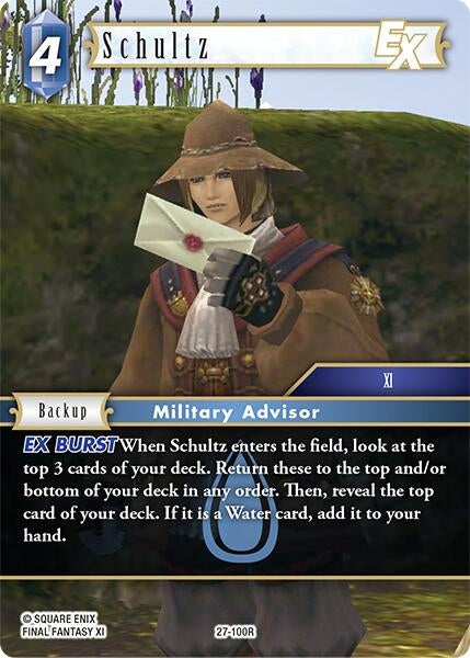 Image for Schultz EX (27-100R) (Journey of Discovery) - Final Fantasy TCG