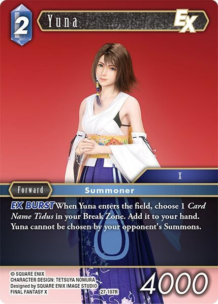 Image for Yuna (27-107R) (Journey of Discovery) - Final Fantasy TCG