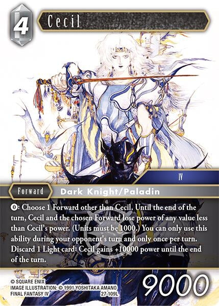 Image for Cecil (27-109L) (Journey of Discovery) - Final Fantasy TCG