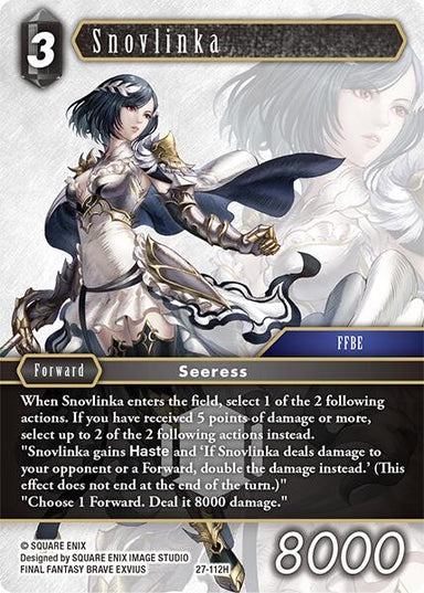 Image for Snovlinka (27-112H) (Journey of Discovery) - Final Fantasy TCG