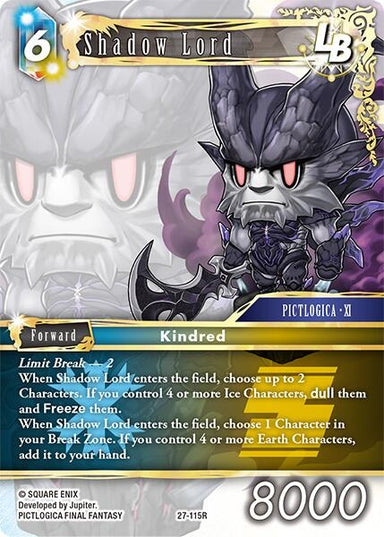 Image for Shadow Lord LB (27-115R) (Journey of Discovery) - Final Fantasy TCG