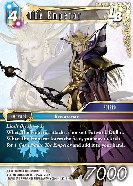 Image for The Emperor LB (27-116R) (Journey of Discovery) - Final Fantasy TCG