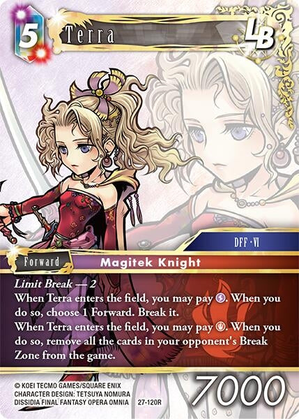 Image for Terra LB (27-120R) (Journey of Discovery) - Final Fantasy TCG