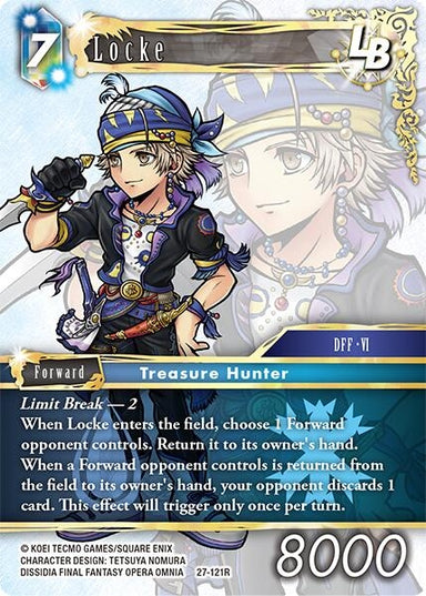 Image for Locke LB (27-121R) (Journey of Discovery) - Final Fantasy TCG