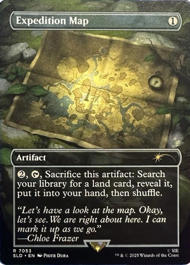 Expedition Map (7053) (Secret Lair Drop Series)