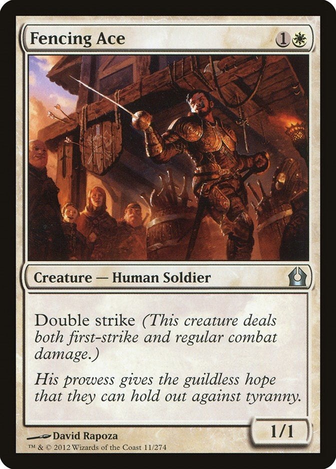 Image for Fencing Ace (11) (Return to Ravnica) - Magic: The Gathering