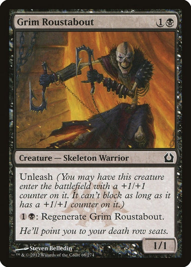 Image for Grim Roustabout (68) (Return to Ravnica) - Magic: The Gathering