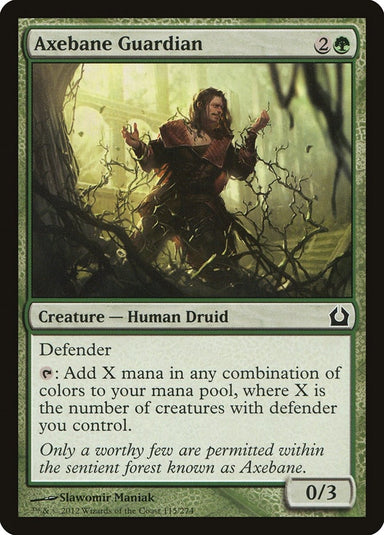 Image for Axebane Guardian (115) (Return to Ravnica) - Magic: The Gathering
