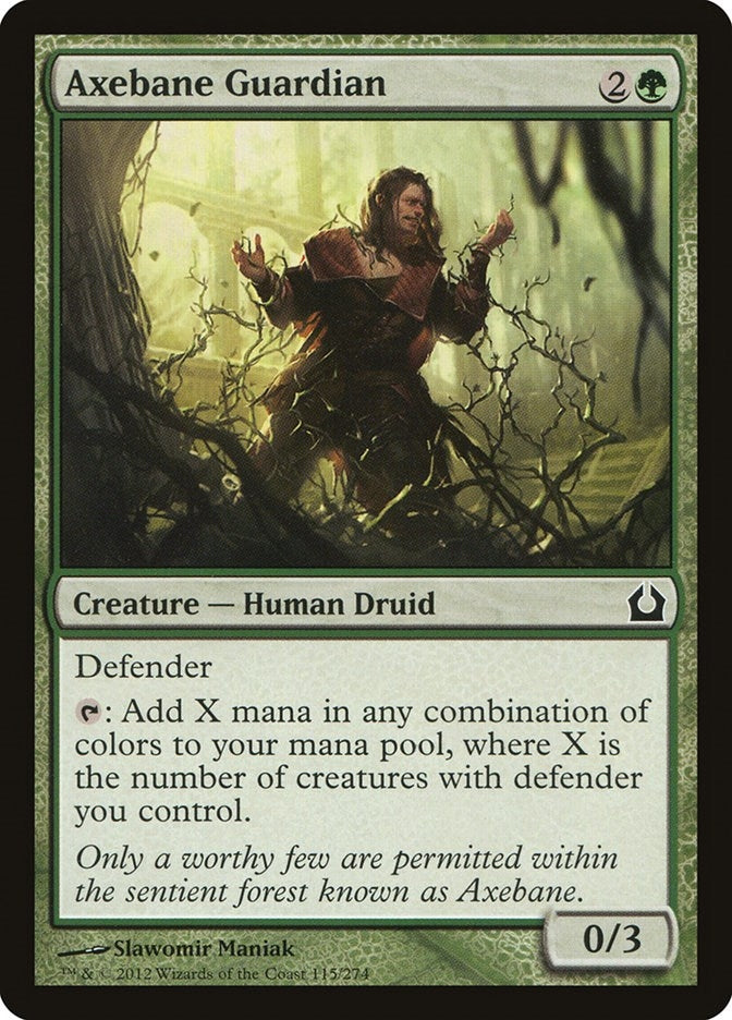 Image for Axebane Guardian (115) (Return to Ravnica) - Magic: The Gathering