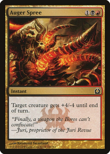 Image for Auger Spree (144) (Return to Ravnica) - Magic: The Gathering