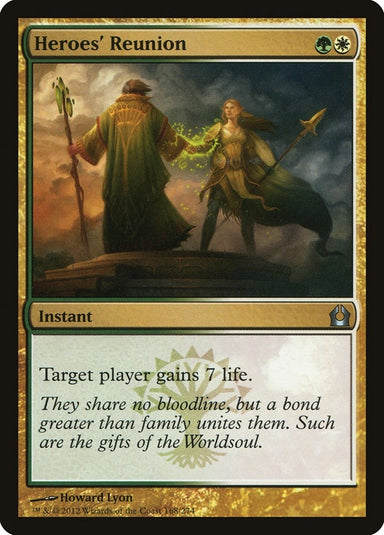 Image for Heroes' Reunion (168) (Return to Ravnica) - Magic: The Gathering