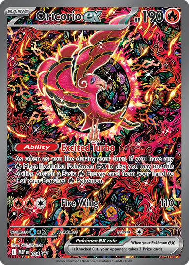 Image for Oricorio ex - 024 (024) (ME: Mega Evolution Promo) - Pokemon