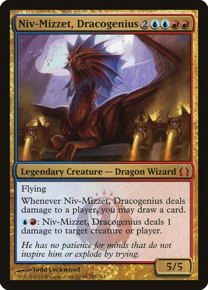 Image for Niv-Mizzet, Dracogenius (183) (Return to Ravnica) - Magic: The Gathering