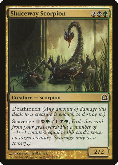 Image for Sluiceway Scorpion (198) (Return to Ravnica) - Magic: The Gathering