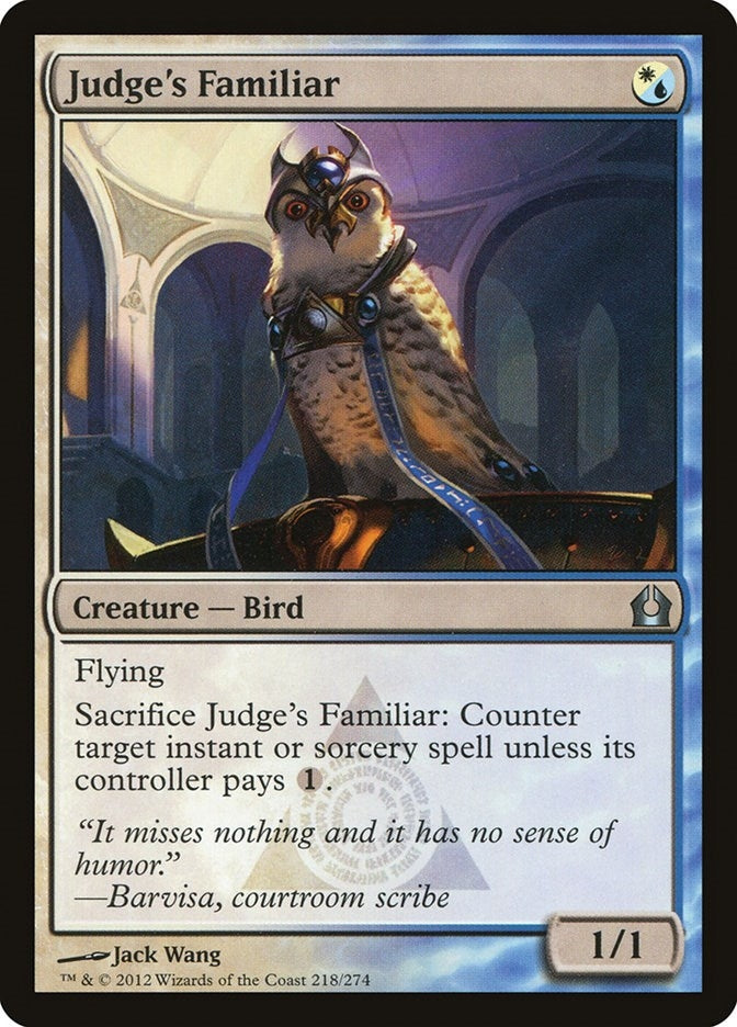 Image for Judge's Familiar (218) (Return to Ravnica) - Magic: The Gathering