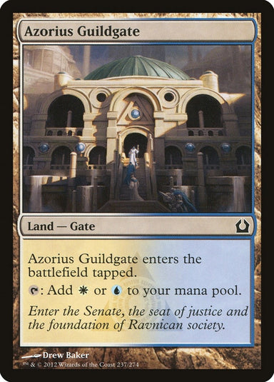Image for Azorius Guildgate (237) (Return to Ravnica) - Magic: The Gathering