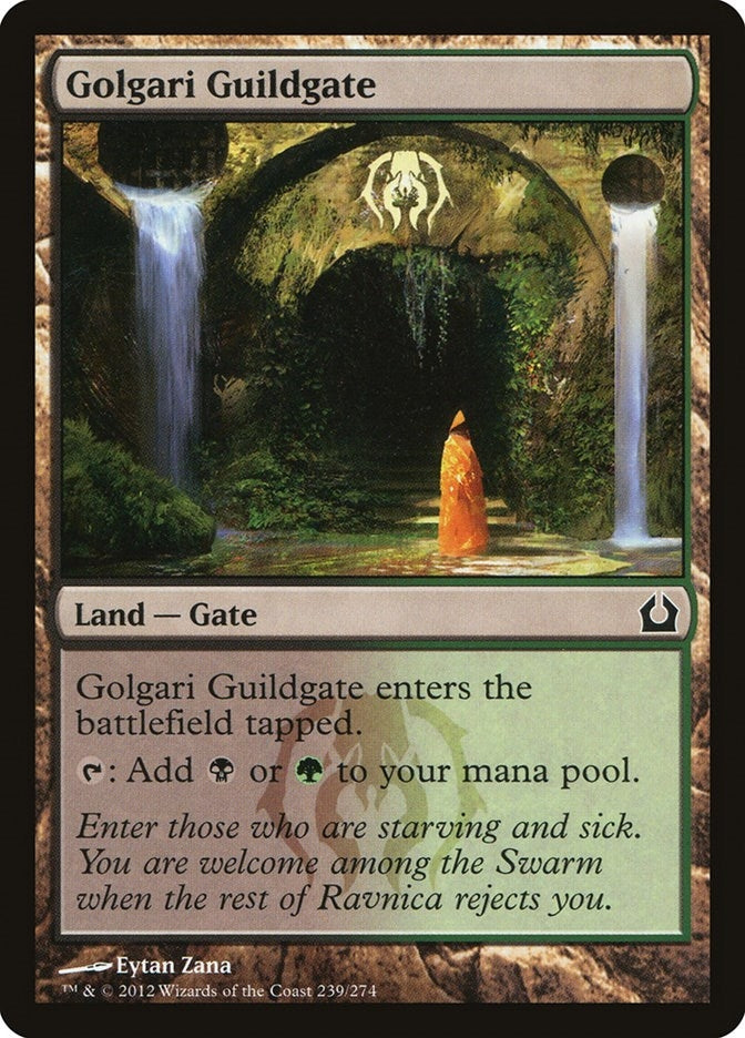Image for Golgari Guildgate (239) (Return to Ravnica) - Magic: The Gathering