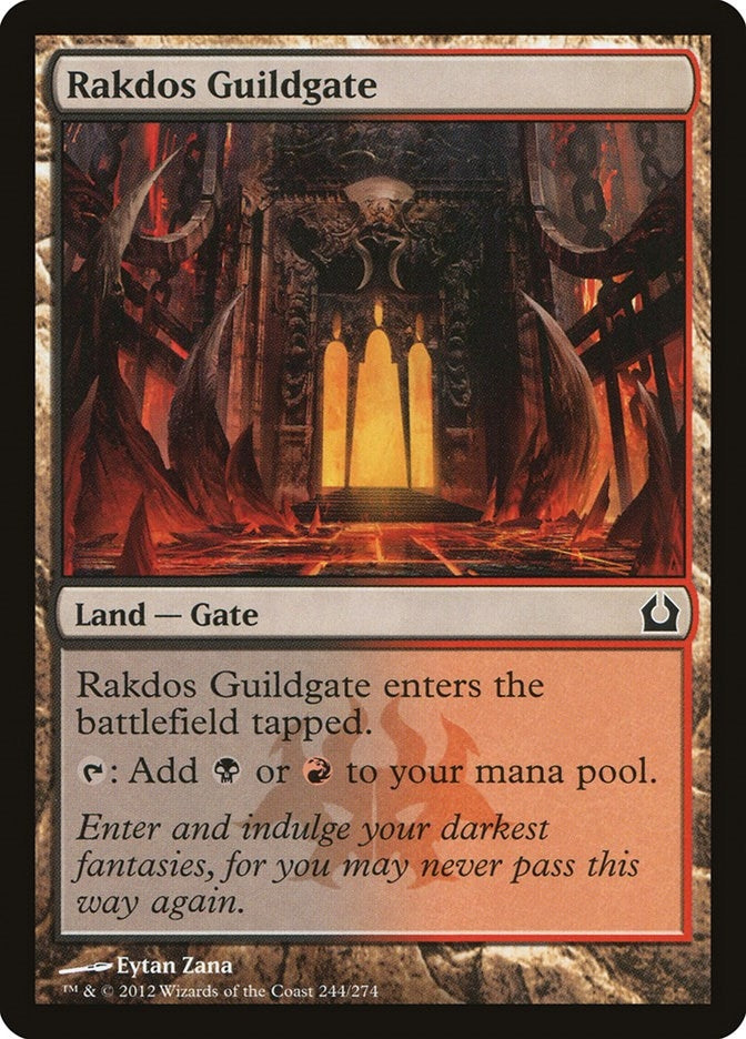 Image for Rakdos Guildgate (244) (Return to Ravnica) - Magic: The Gathering