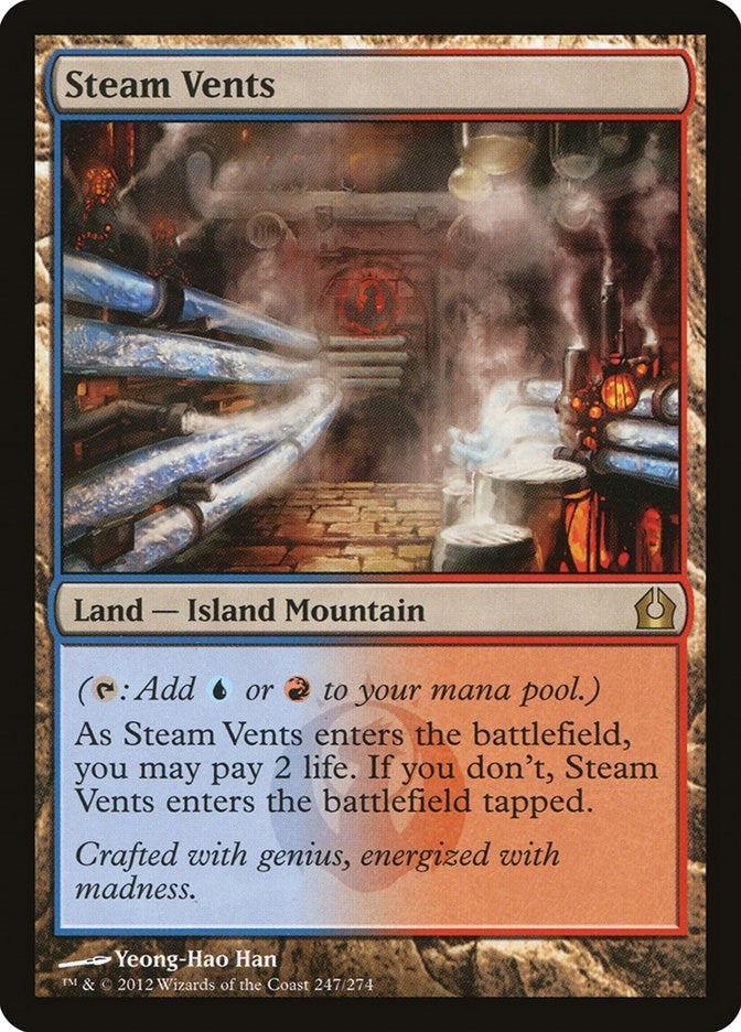 Image for Steam Vents (247) (Return to Ravnica) - Magic: The Gathering