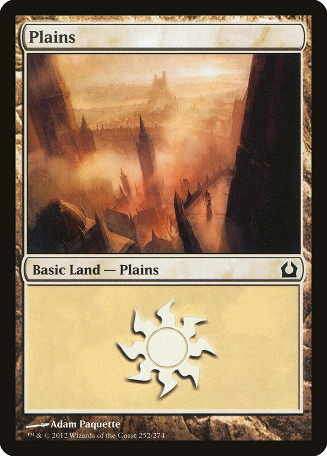 Image for Plains (252) (252) (Return to Ravnica) - Magic: The Gathering