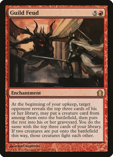 Image for Guild Feud (97) (Return to Ravnica) - Magic: The Gathering